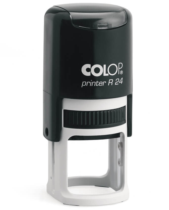 Colop Printer R24 - Tampon personnalisable - 4 lignes - format rond