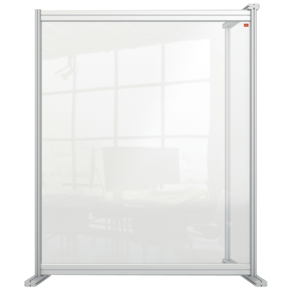 Nobo Premium Plus - Cloison de séparation/extension - 80 x 100 cm - acrylique clair