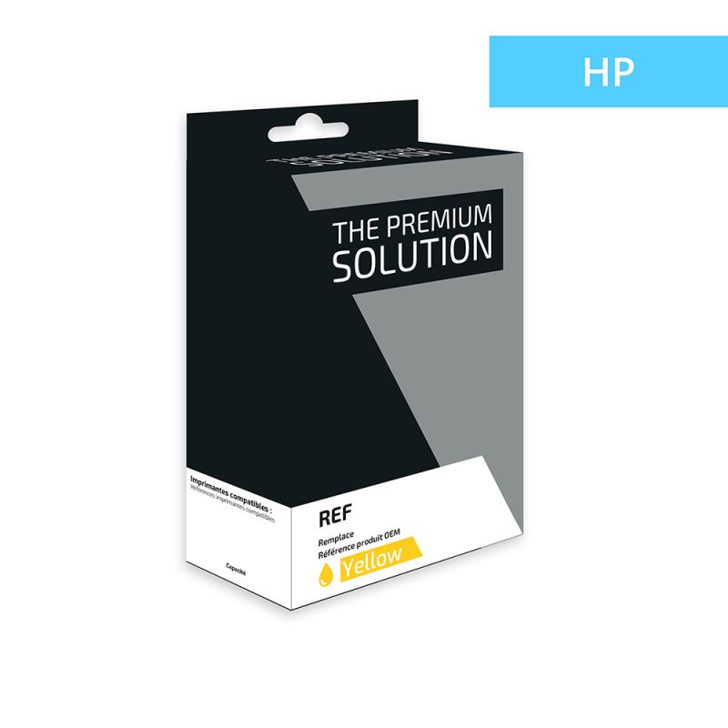 Cartouche compatible HP 31 - jaune - The Premium Solution