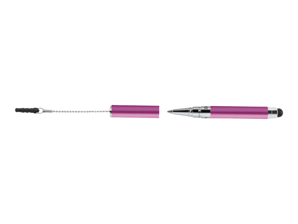 ONLINE i-charm - Stylo à bille - encre bleue - moyen - corps métal rose