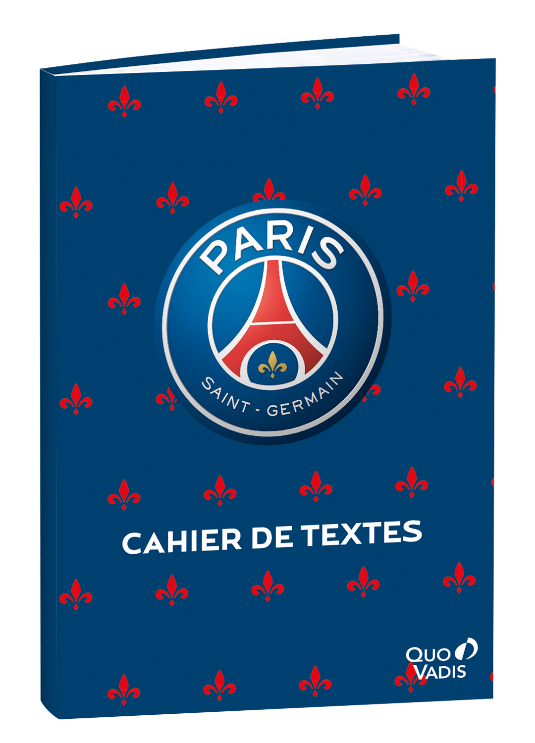 Cahier de textes PSG - 15 x 21 cm - Quo Vadis