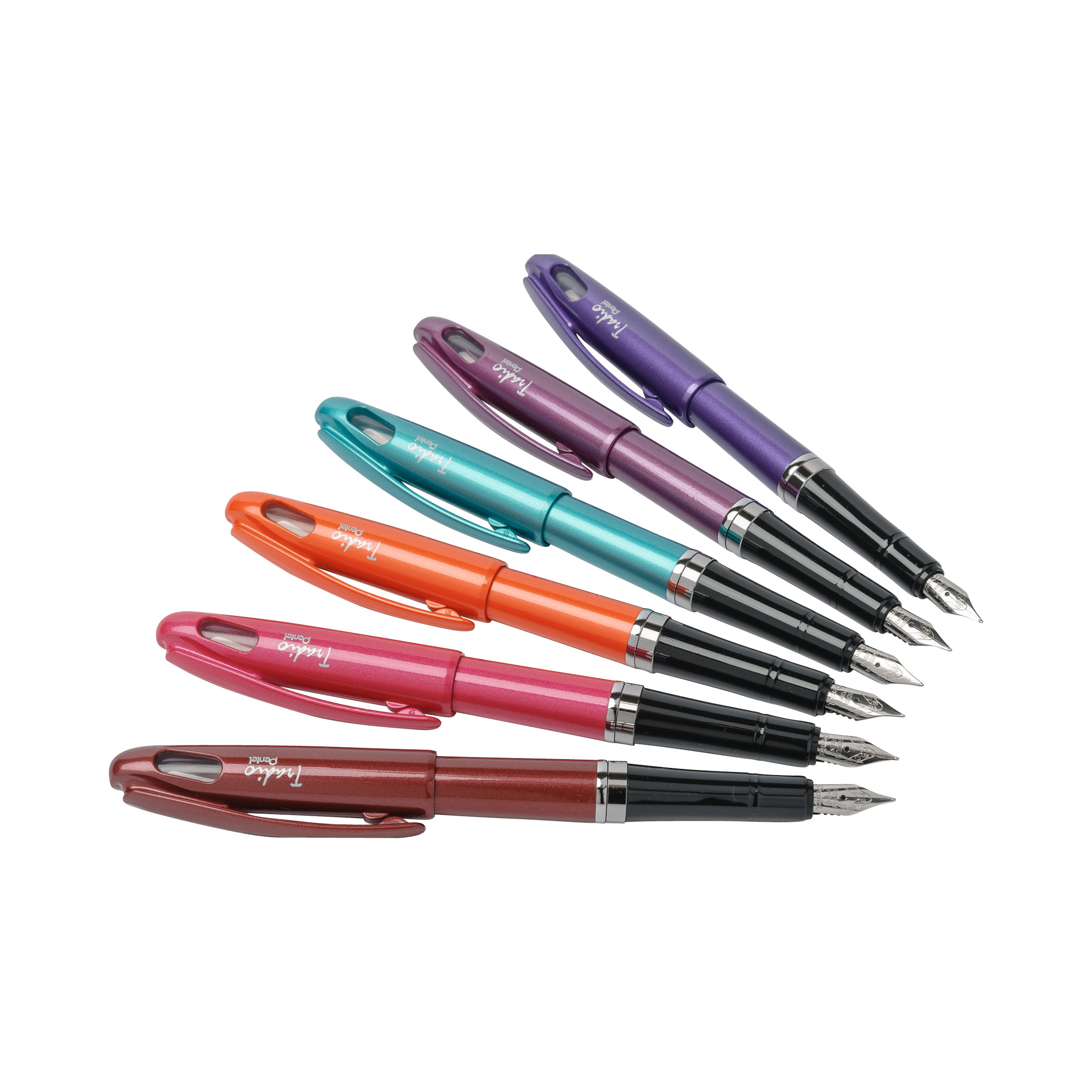 Pentel Tradio Brillant - Stylo plume - corps violet