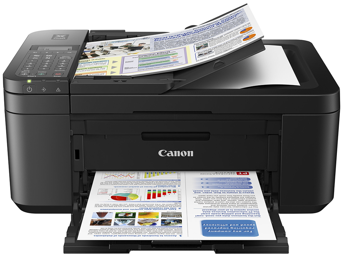 Canon PIXMA TR4550 - imprimante multifonctions jet d'encre couleur A4 - Wifi, USB  - noir
