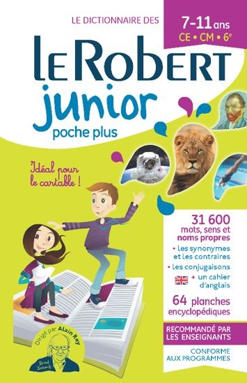 Le Robert Junior Dictionnaire de poche Plus