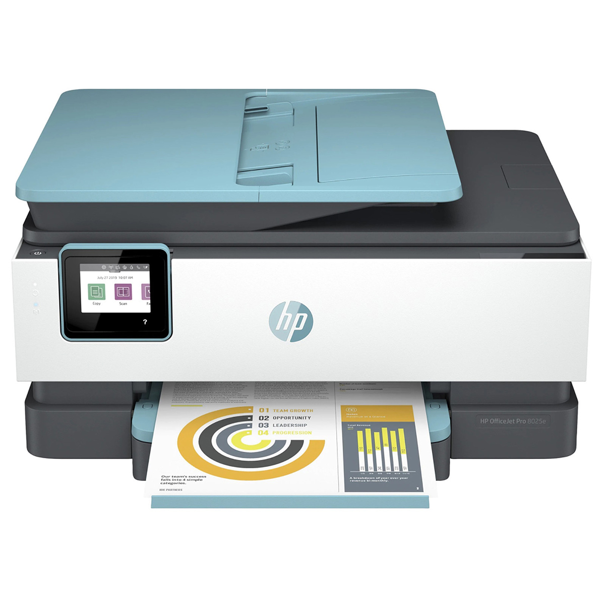 HP Officejet Pro 8025E All-in-One - imprimante multifonctions jet d'encre couleur A4 - Wifi - recto-verso