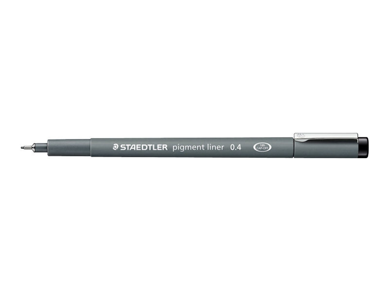 STAEDTLER pigment liner - Feutre fin - 0.4 mm - noir