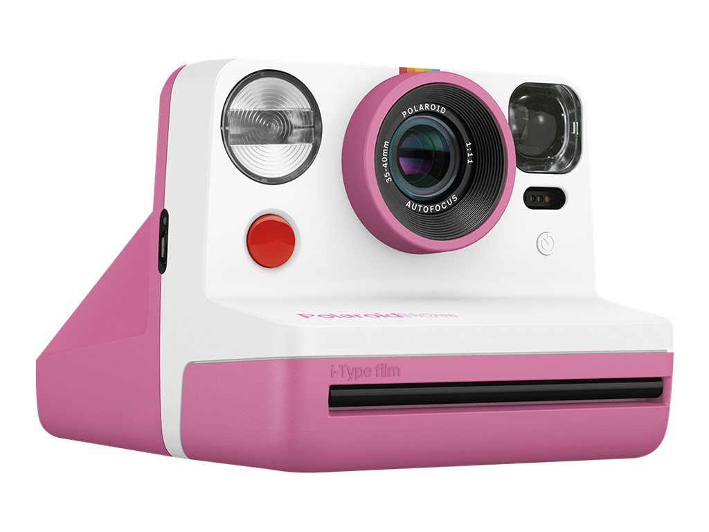 Polaroid Now - appareil photo instantané i-Type - rose