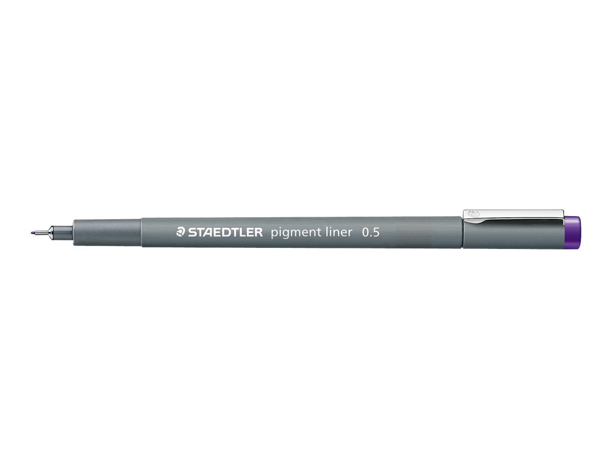 STAEDTLER pigment liner - Feutre fin - 0.5 mm - violet
