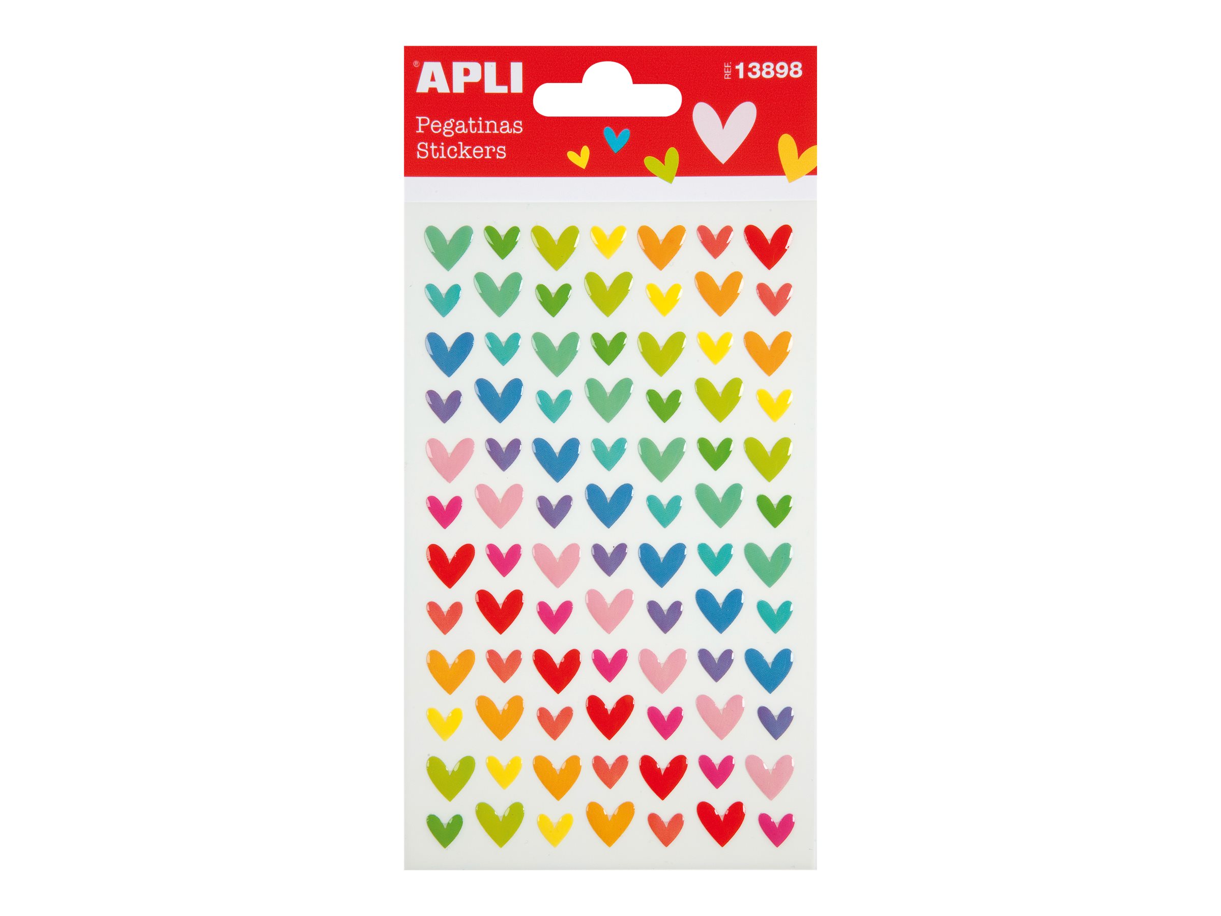 Apli Kids - 84 Stickers cœur