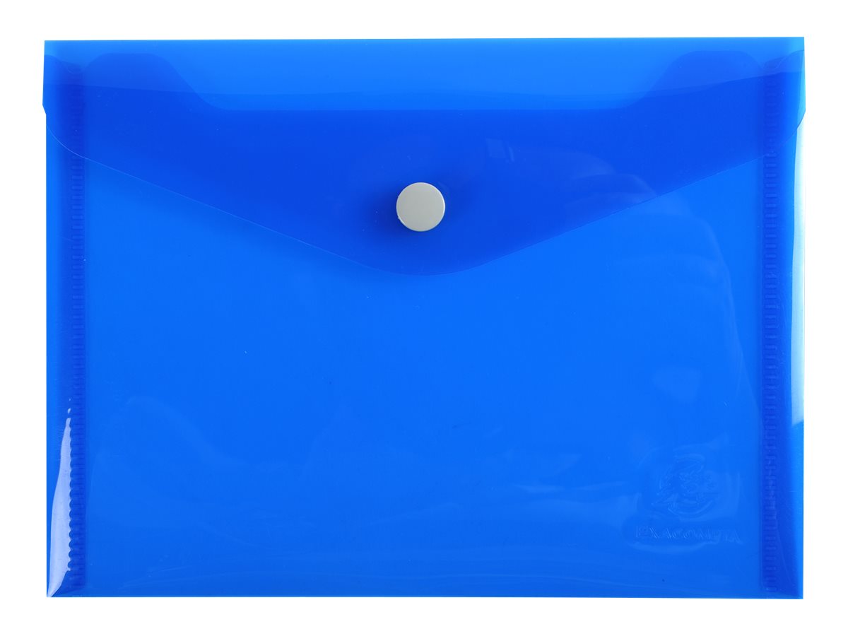 Exacompta Iderama - Pochette enveloppe - format B5 - disponible dans différentes couleurs - bouton pression