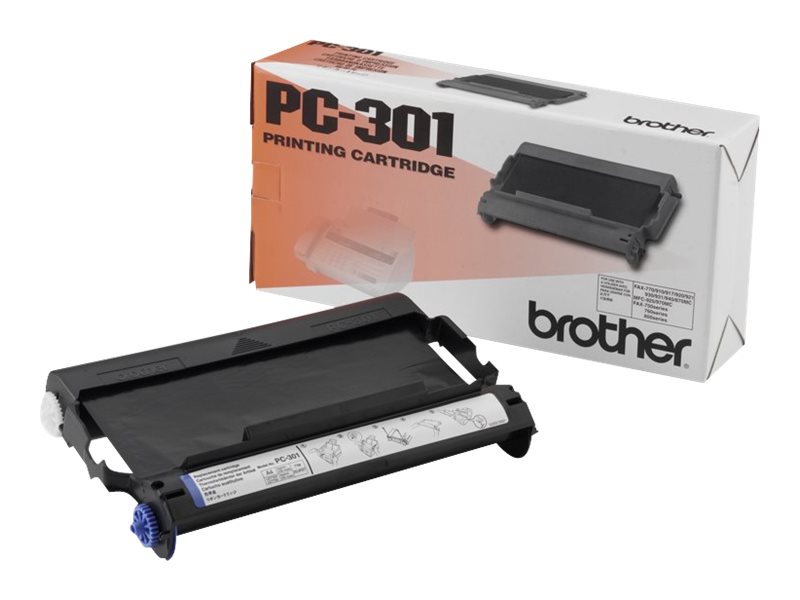 Brother PC301 - noir - ruban d'impression original
