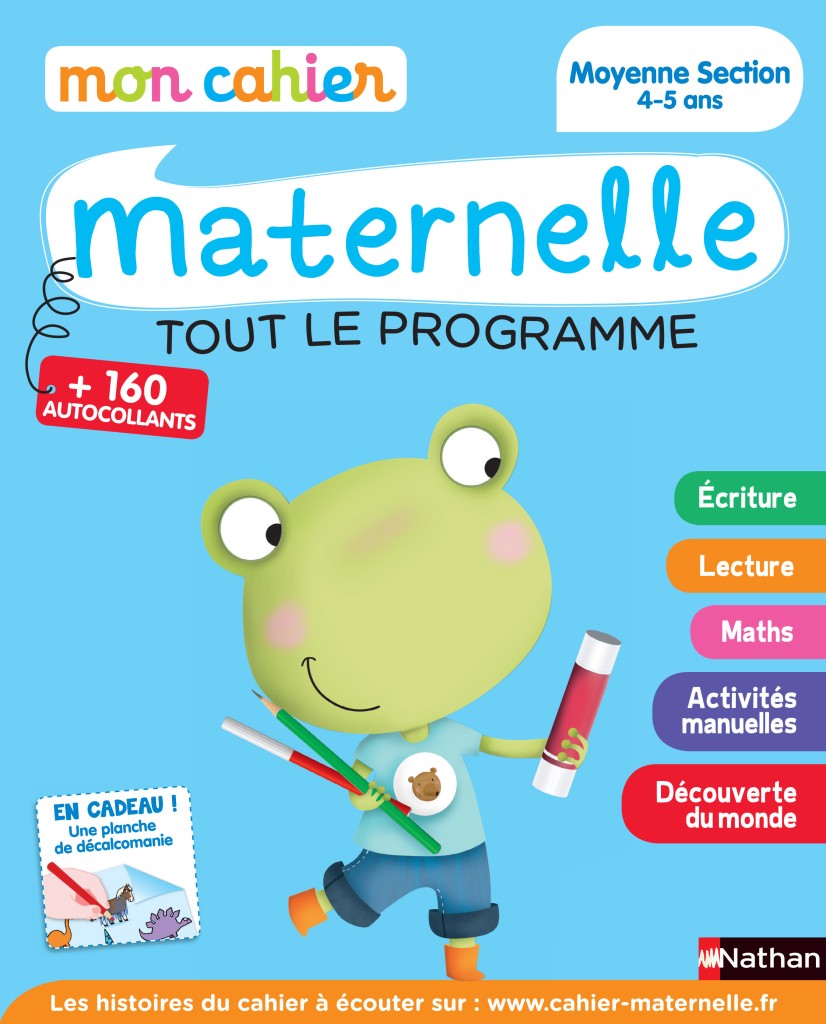 Mon cahier maternelle - Moyenne Section
