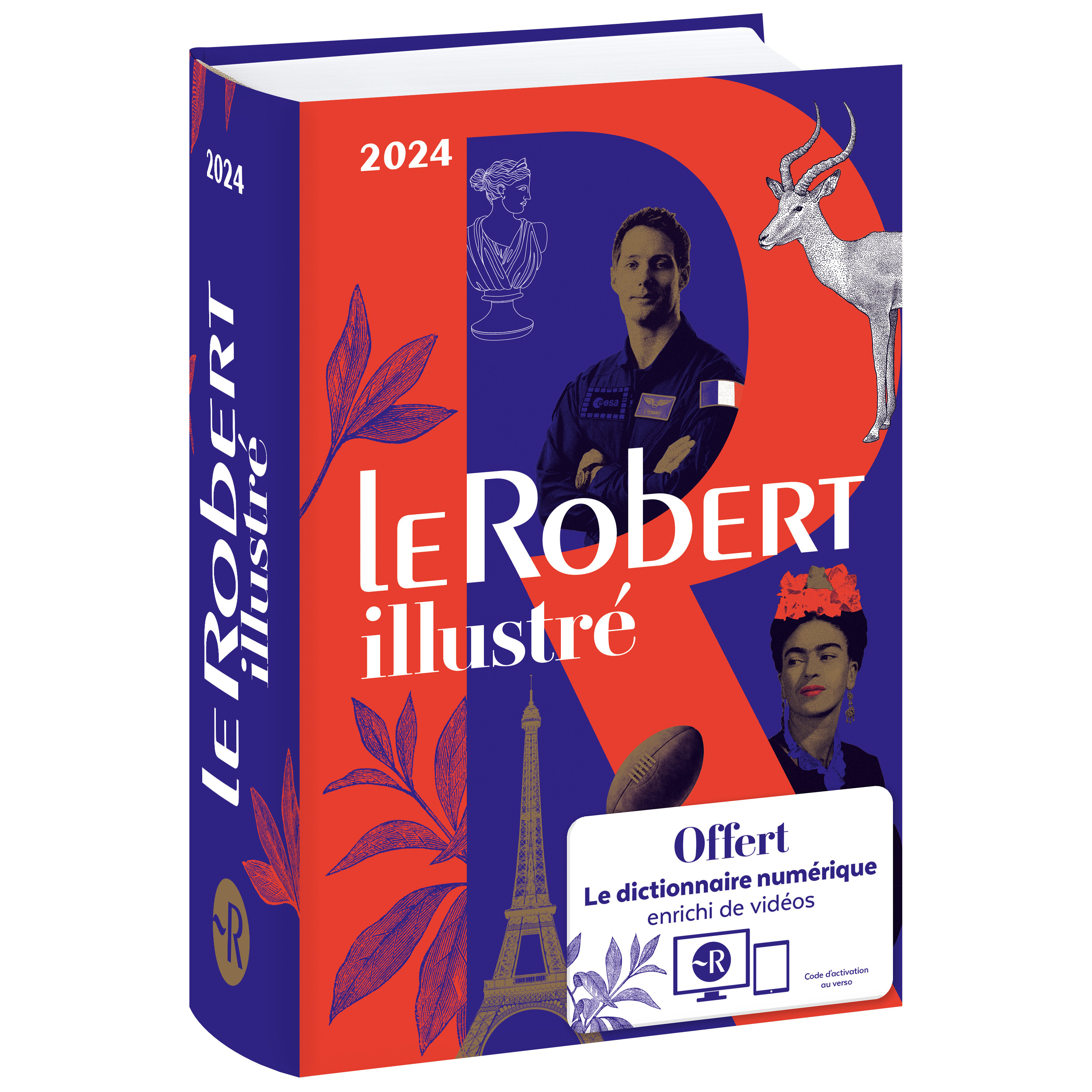 Dictionnaire Le Robert illustré 2024 Pas Cher Bureau Vallée