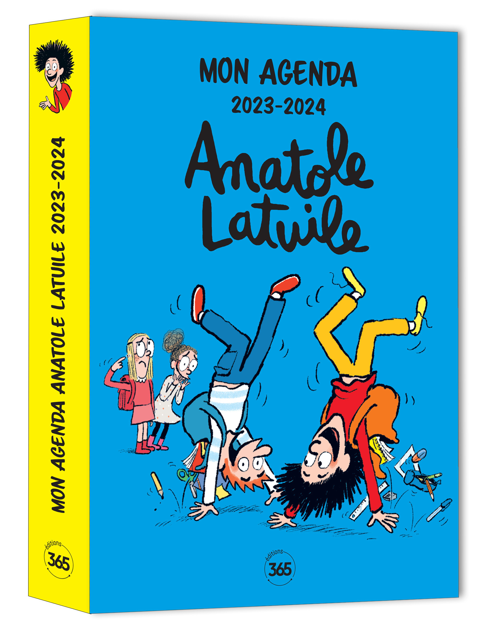 Coloriage Anatole Latuile à Imprimer Mon Agenda Scolaire Anatole Latuile - 1 jour par page Pas Cher | Bureau Vallée