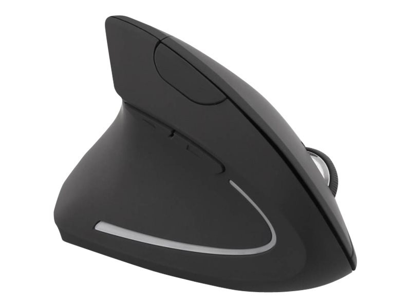T'nB Ergo Line - souris sans fil ergonomique pour gaucher - noir et argent