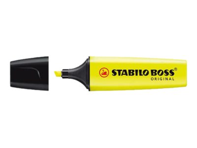 STABILO BOSS ORIGINAL - Pack de 10 surligneurs - jaune