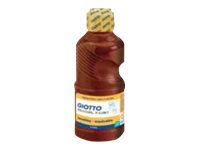 Giotto School - Gouache ultra lavable - marron - bouteille de 250 ml