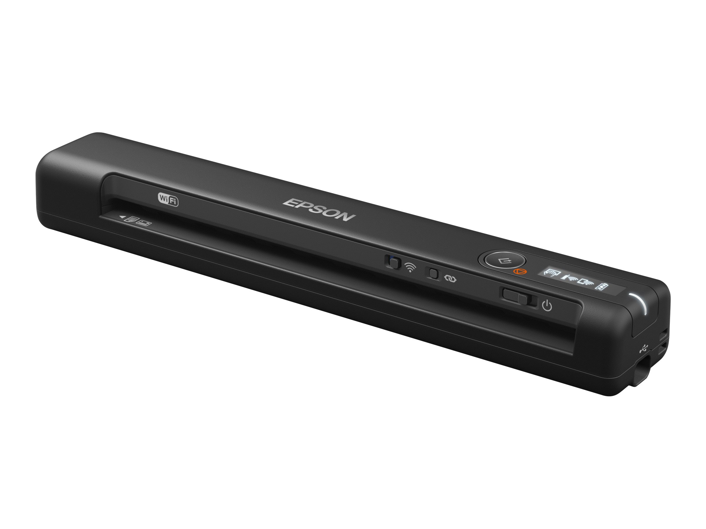 Epson WorkForce ES-60W (B11B253401) - scanner à feuilles A4 - portable - 600 dpi x 600 dpi - USB 2.0, Wi-Fi(n)