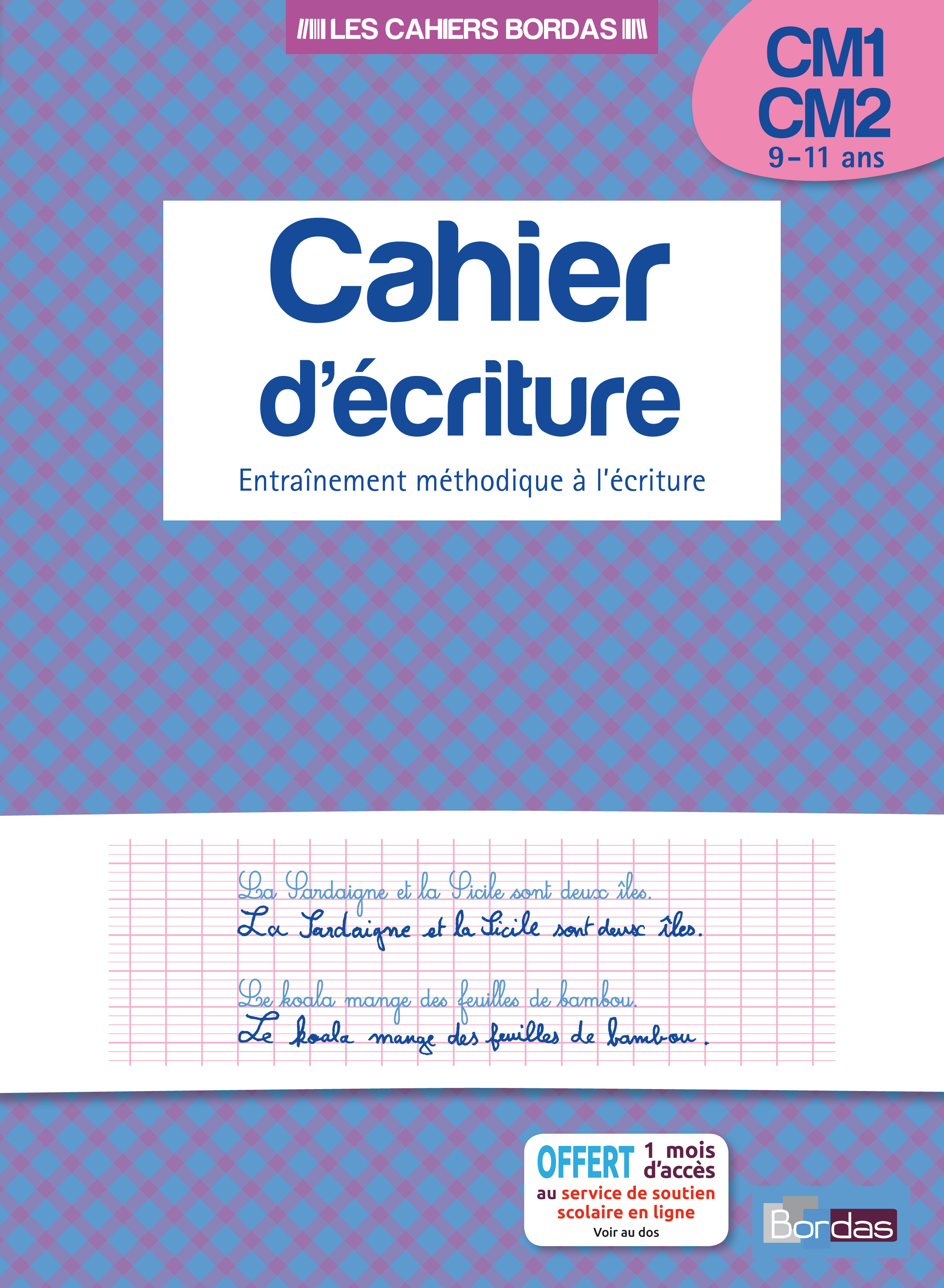 Cahier d'écriture CM1 / CM2