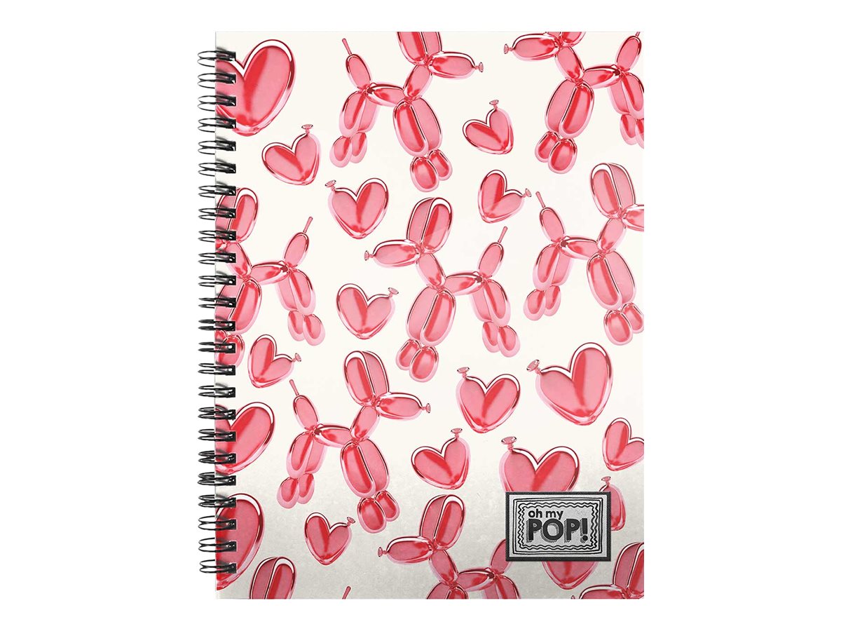 Oh My Pop Globoniche S - Cahier A4 - petits carreaux - Karactermania