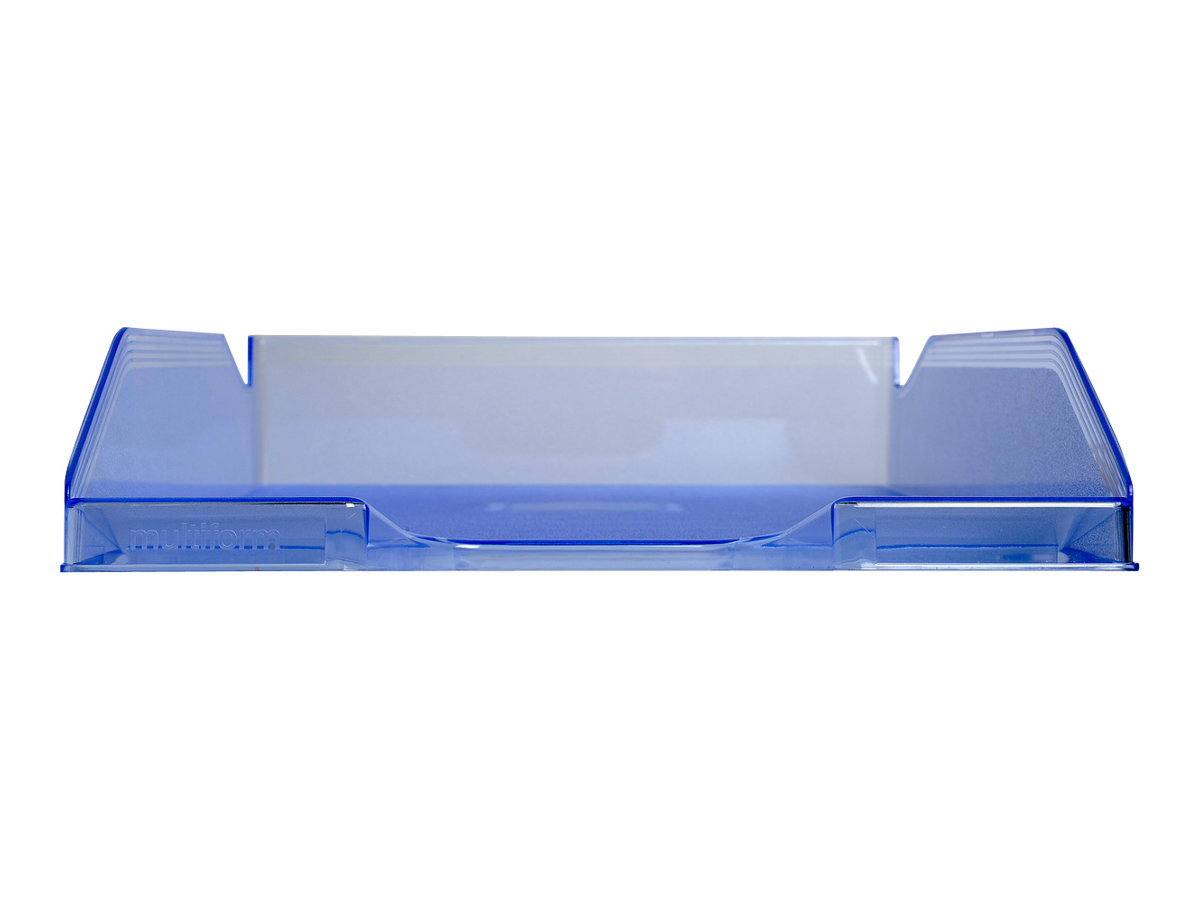 Exacompta COMBO - Corbeille à courrier bleu glacé