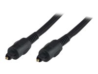 MCL Samar - câble audio optique Toslink HQ tressé (M)/(M) + adaptateur - 5 m