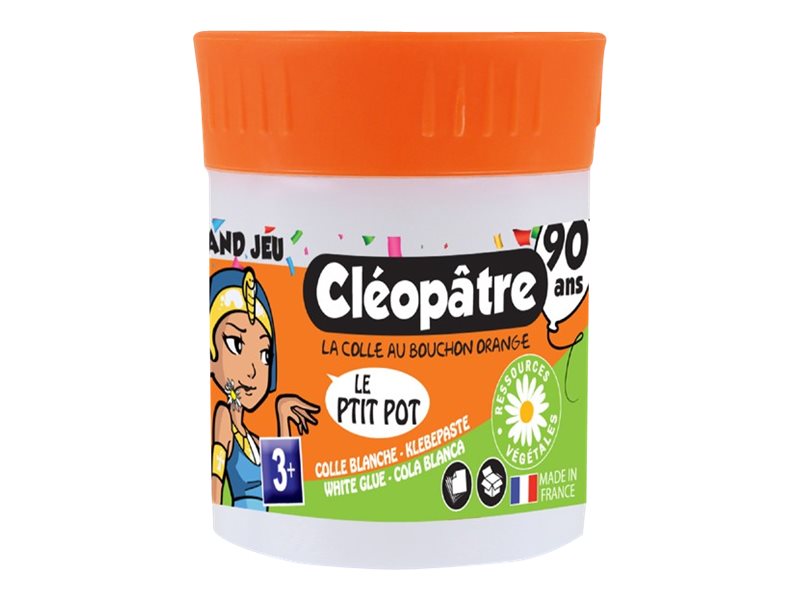 Cléopâtre Édition Collector 90 Ans - Pot de colle 35 g - blanc