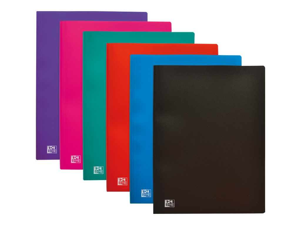 Initial - Porte vues - 20 vues - A4 - disponible dans différentes couleurs