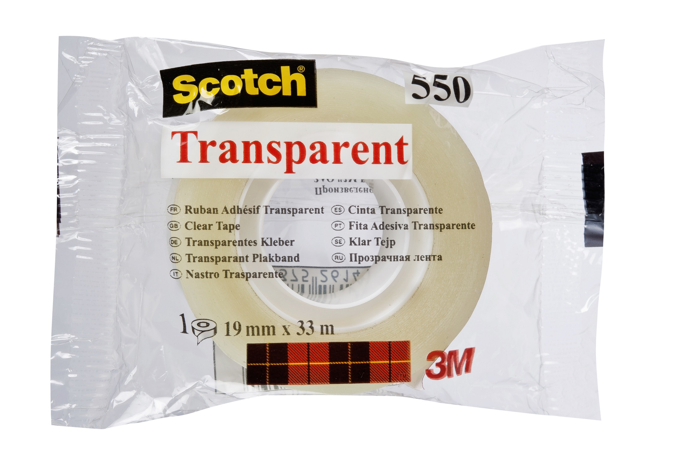 Scotch - Ruban adhésif - 19 mm x 33 m - transparent