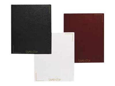 Erica Prestige - Livre d'or 21 x 26 cm - bordeaux