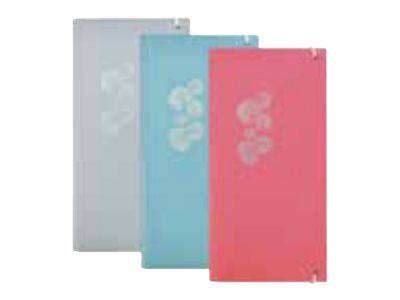 Oxford Pastel - Trieur polypro 8 positions - format de poche - disponible dans différentes couleurs