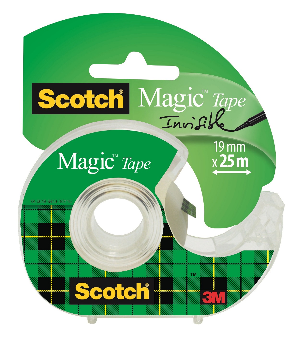 Scotch Magic - Ruban adhésif - 19 mm x 25 m - invisible