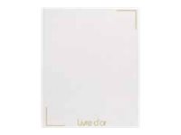Erica Prestige - Livre d'or 21 x 26 cm - blanc