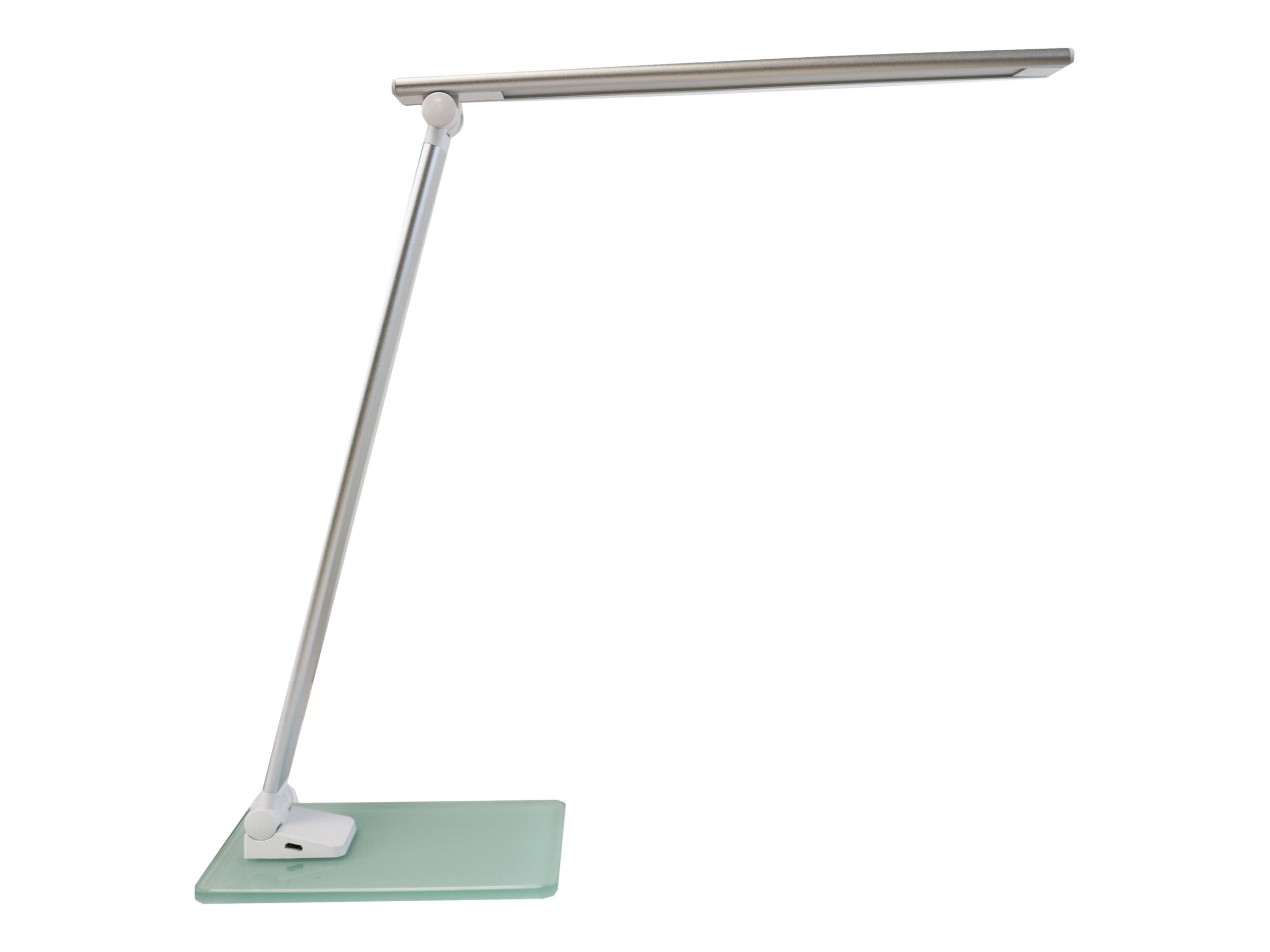 Unilux - Lampe de bureau pliable Popy - LED - socle en verre