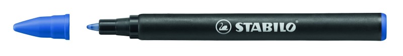 STABILO EASYoriginal - 3 recharges pour roller - 0,5mm - bleu
