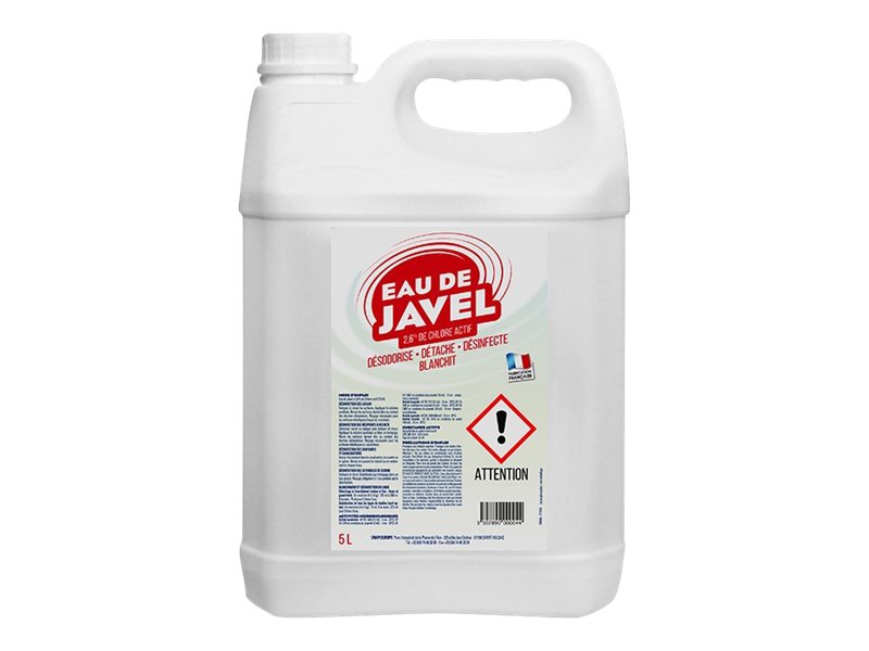 Orapi - Eau de Javel 2,6% - 5 L Pas Cher | Bureau Vallée