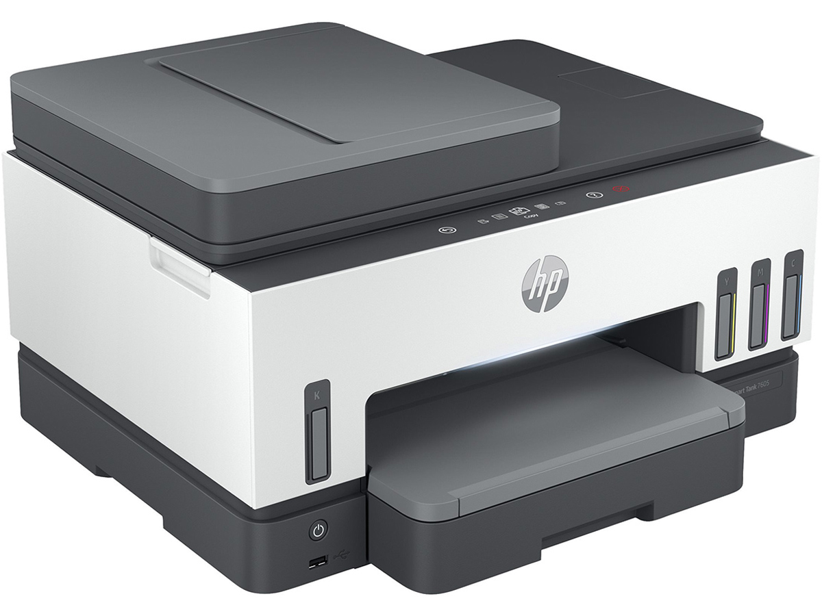 HP Smart Tank 7605 All-in-One - imprimante multifonctions jet d'encre couleur A4 - Wifi, Bluetooth, USB - recto-verso