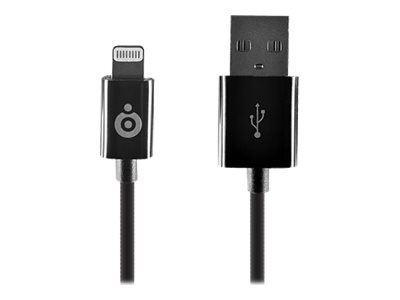 Bigben - câble de charge et de synchronisation USB/Connectique Lightning - 1.2 m - noir
