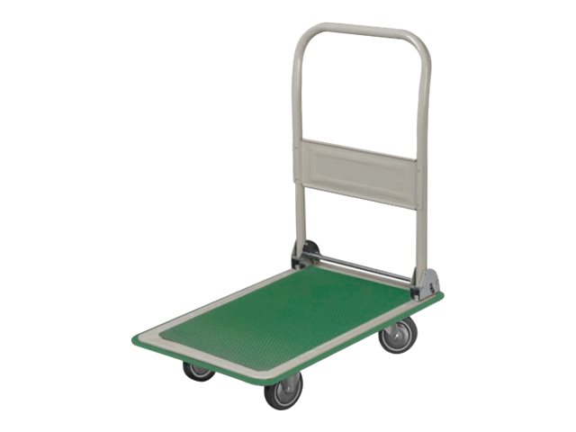 Safetool CARGO - Chariot pliant - plateau vert - 300 kg