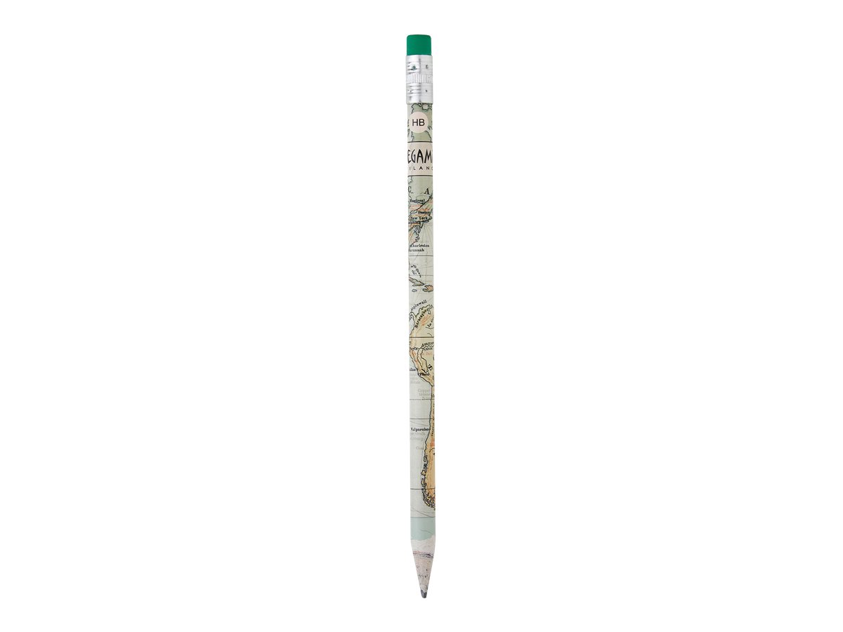 Legami - Crayon à papier recyclé - motif map