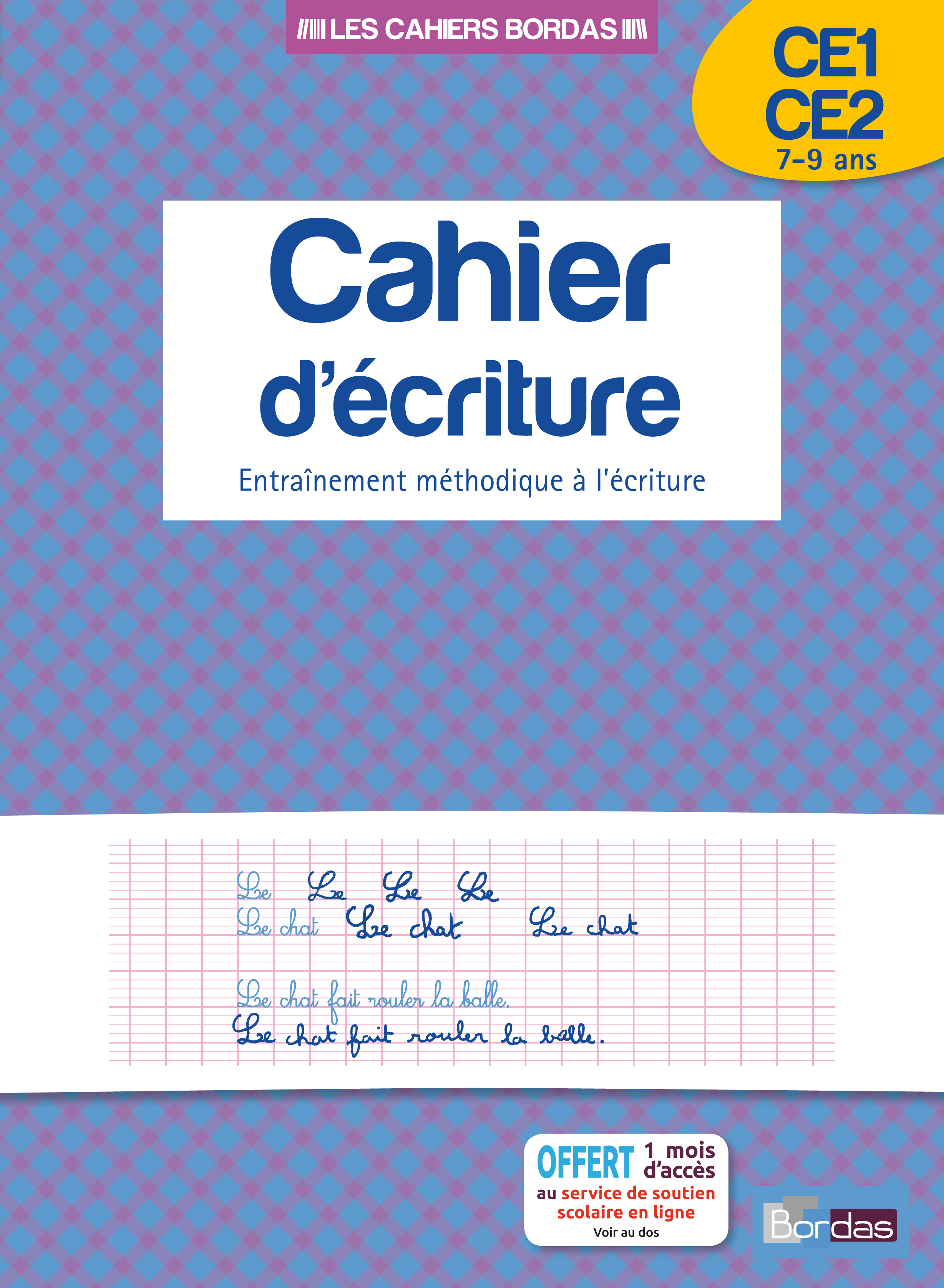 Cahier d'écriture CE1/CE2