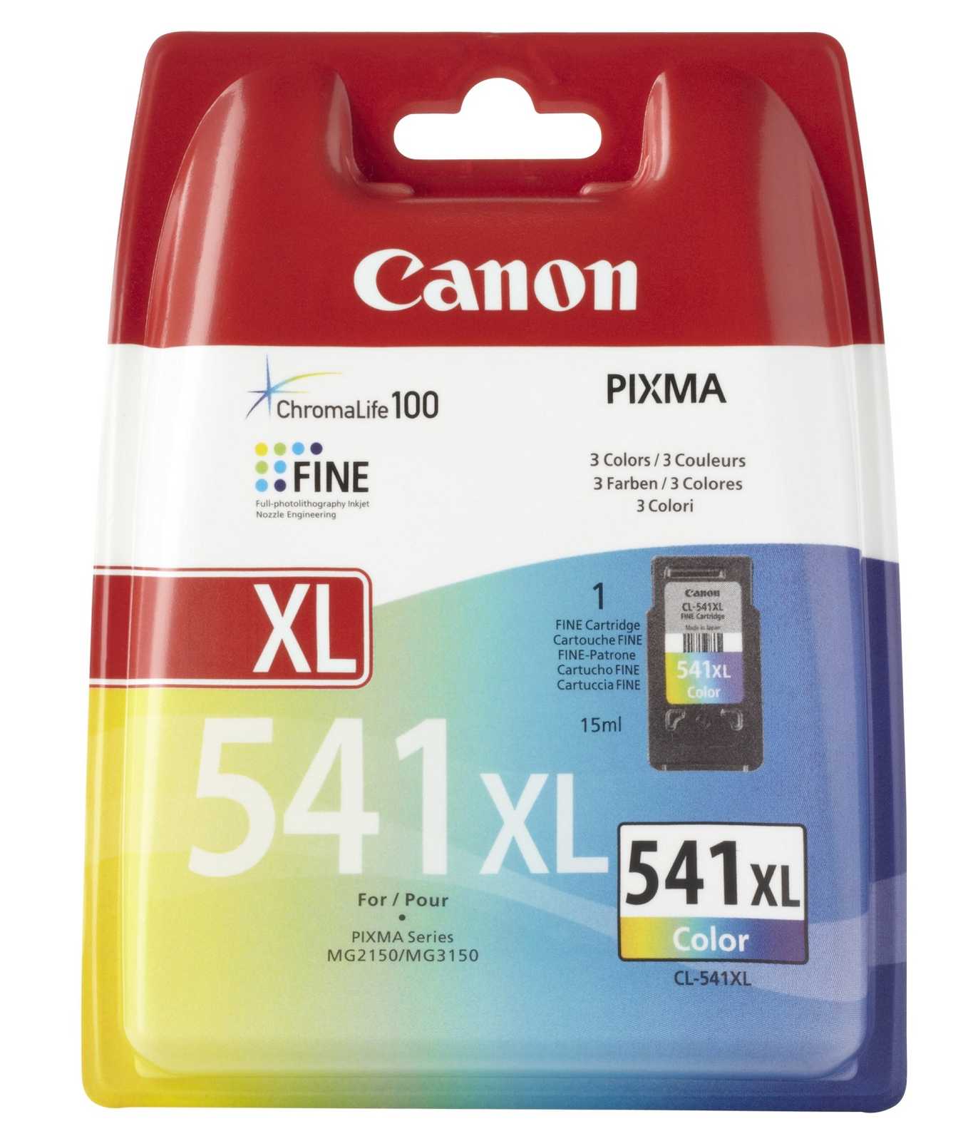 Canon CL-541XL - cyan, magenta, jaune - cartouche d'encre originale