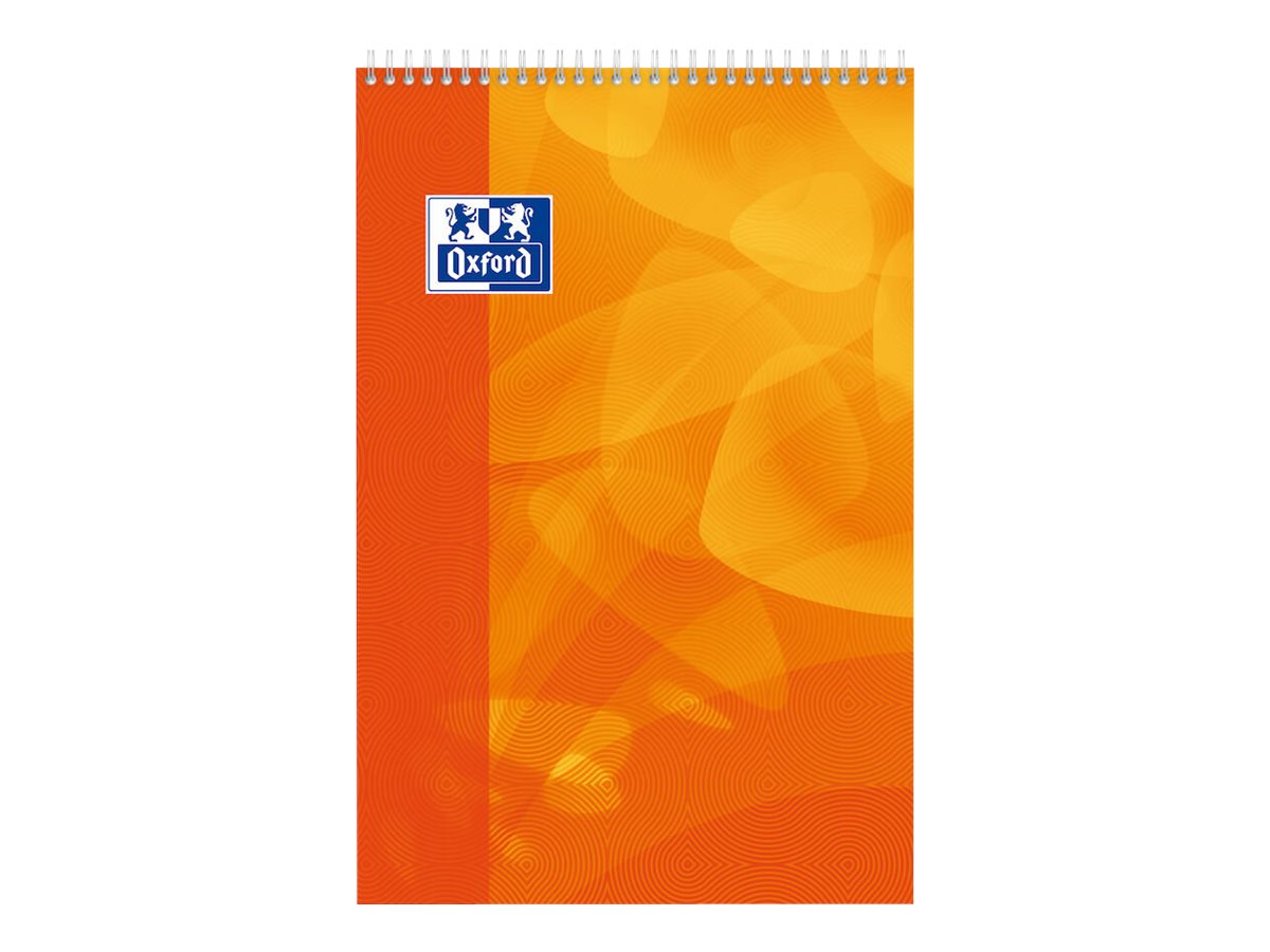 Oxford - Bloc notes - A4 + - 160 pages - grands carreaux - 90G