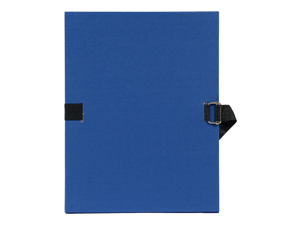Exacompta - Chemise à sangle - bleu marine Pas Cher | Bureau Vallée