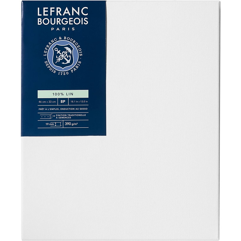 Lefranc & Bourgeois Classic - Toile pré-étirée - 8P - 100 % lin