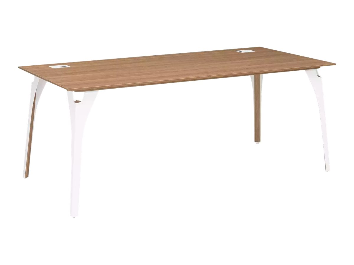 Bureau XENON - 170 cm - Pieds métal - Merisier italien