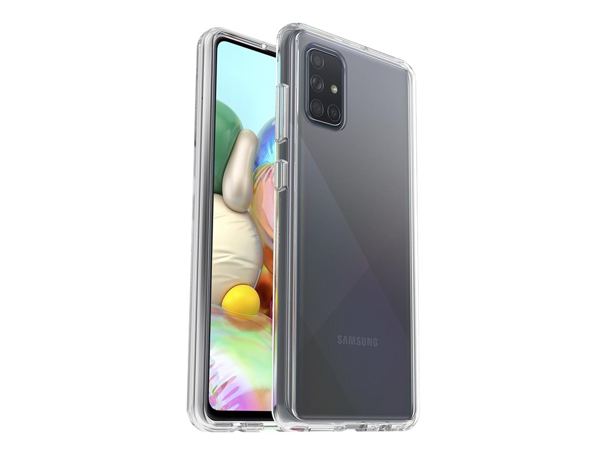 OtterBox Sleek Case Für Samsung Galaxy A42 5G – Transparent-rote, Sturzsichere Hülle, Kabellos Ladefähig