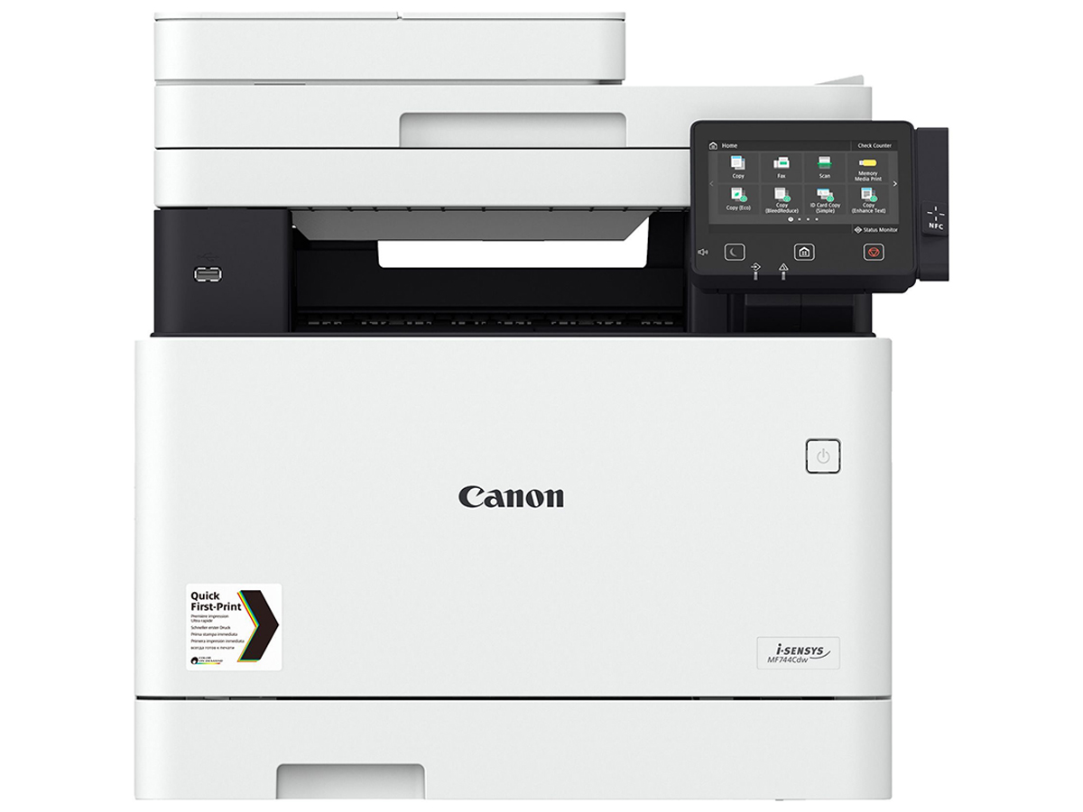 Canon i-SENSYS MF744Cdw - imprimante laser multifonctions couleur A4 - recto-verso - Wifi