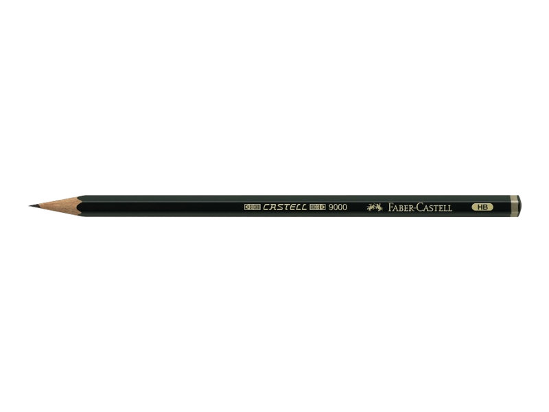 Faber-Castell 9000 - Crayon à papier - 3B