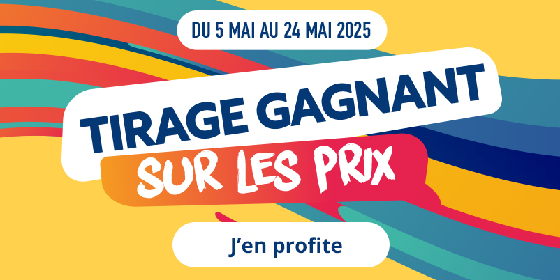 Tirage gagnant sur les prix